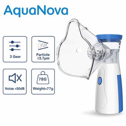 AquaNova™ Portable Handheld Nebulizer
